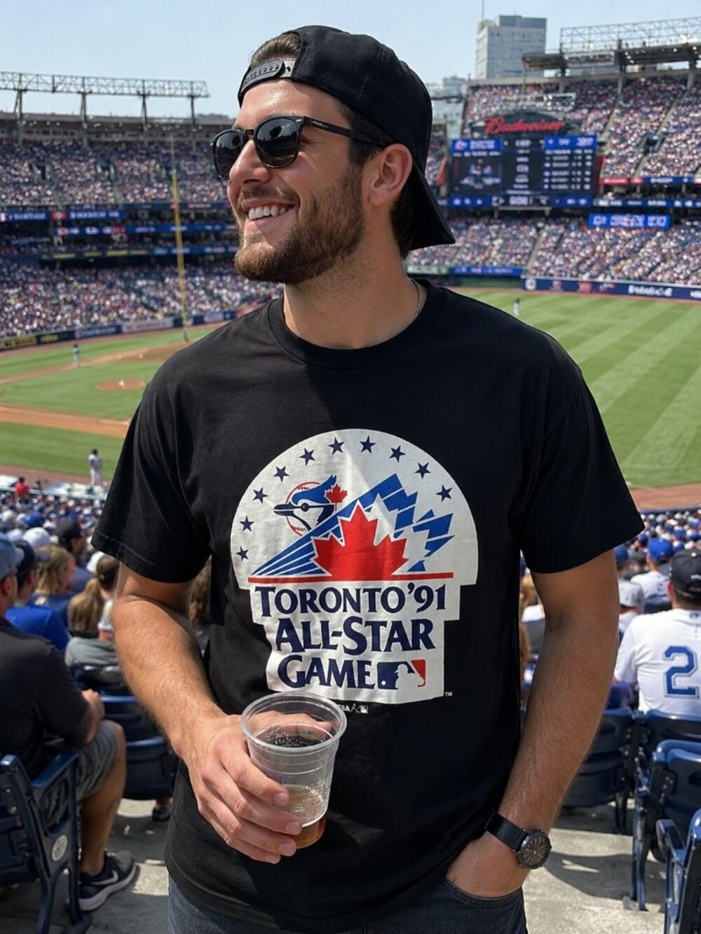 Mens  Toronto Blue Jays TShirt - (LARGE)